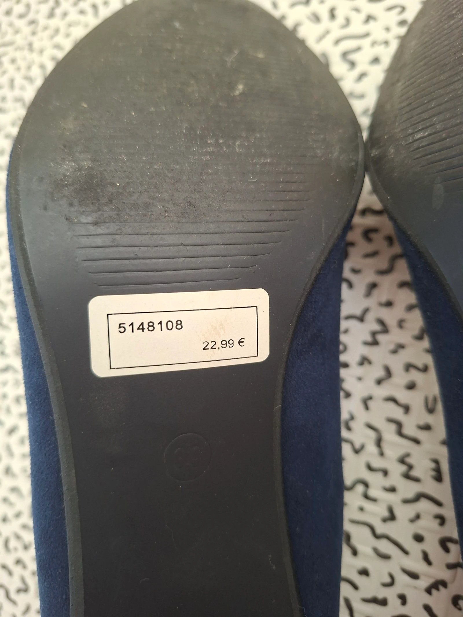 Navy blue pumps Ligne à Suivre size 39 – Elegant heels – photo 8